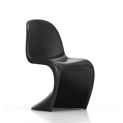 Panton Chair (New height), Deep Black팬톤 체어 (뉴 하이트), 딥 블랙(44003500)