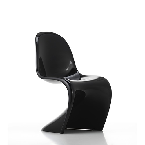 Panton Chair (Classic), Black Lacquered팬톤 체어 클래식 블랙(40600100)