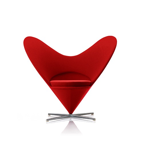 Heart Cone Chair 하트 콘 체어 레드(40600300)
