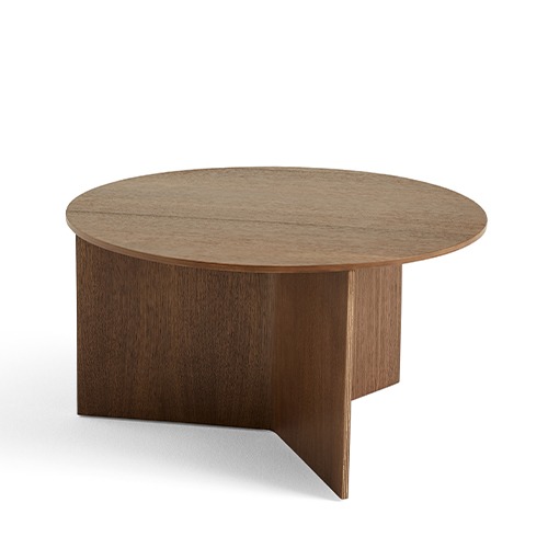Slit Table Wood Round XL 슬릿 테이블 우드 라운드 XL월넛 (944033 2009000)주문 후 4개월 소요