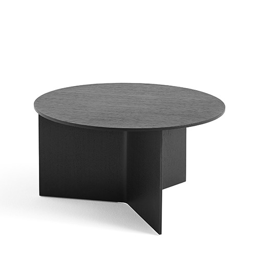 Slit Table Wood Round XL 슬릿 테이블 우드 라운드 XL블랙 (944033 3009000)주문 후 4개월 소요