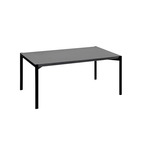 Kiki Table (28303308)키키 테이블 60*60블랙 HPL / 블랙 스틸주문 후 3개월 소요