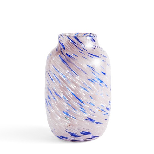 Splash Vase Round L 스플래쉬 베이스 라운드 라지라이트 핑크 앤 블루 (541361)