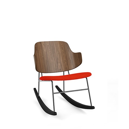 Penguin Rocking Chair Seat Uph펭귄 락킹 체어레드/월넛(1206002 PC2T)