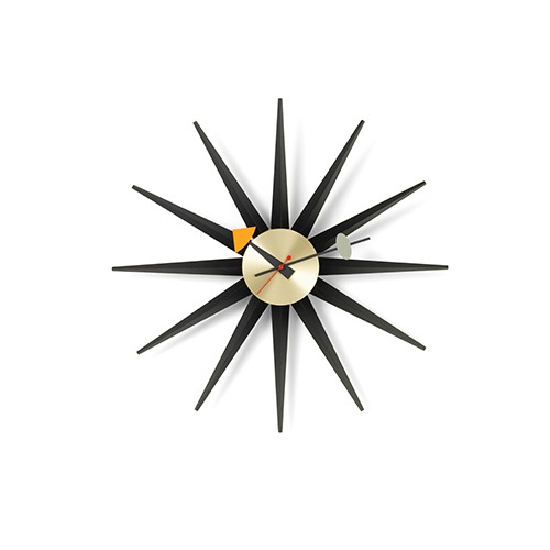 Sunburst Clock George Nelson, Black/Brass썬버스트 클락, 블랙/브라스 (20125305)주문 후 4개월 소요