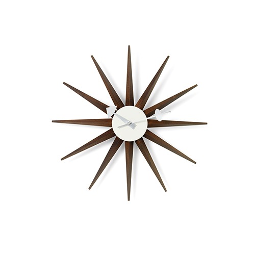Sunburst Clock George Nelson, Walnut썬버스트 클락, 월넛(20125303)주문 후 4개월 소요