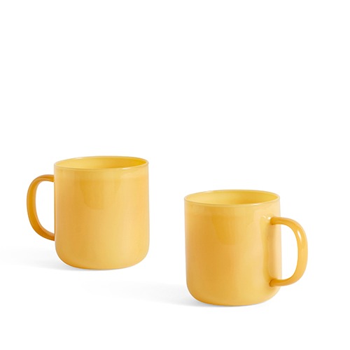 Borosilicate Mug Set of 2보로실리케이트 머그 세트제이드 옐로우(541347)