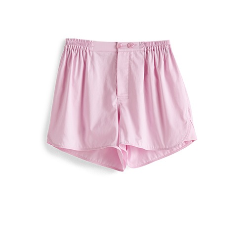 Outline Pyjama Shorts M/L아웃라인 파자마 숏츠 M/L소프트 핑크(AD107-D013-AB93)